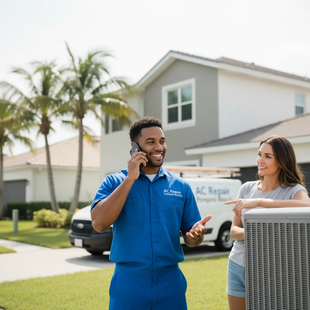 AC Repair Pompano Beach customer support in Trona